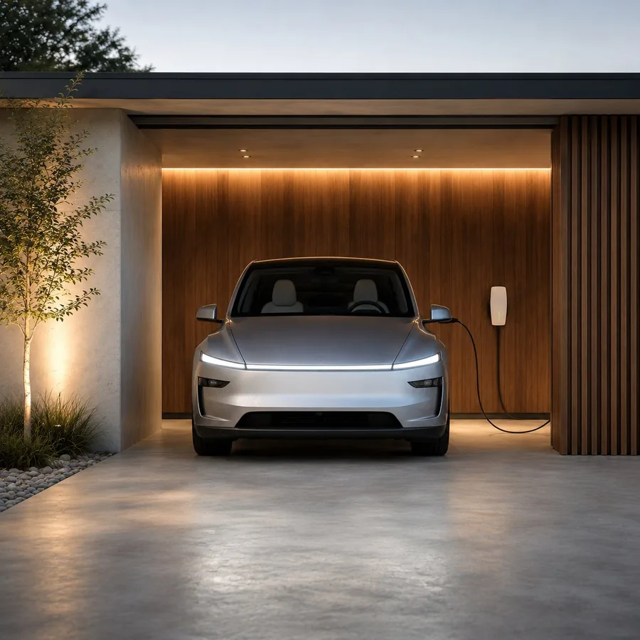 EV charging at home — Melbourne western suburbs
